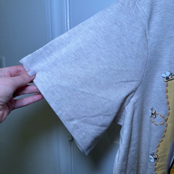 NWT Disney Winnie the Pooh and Piglet Halloween Embroidered T-Shirt for Women - Picture 5 of 12